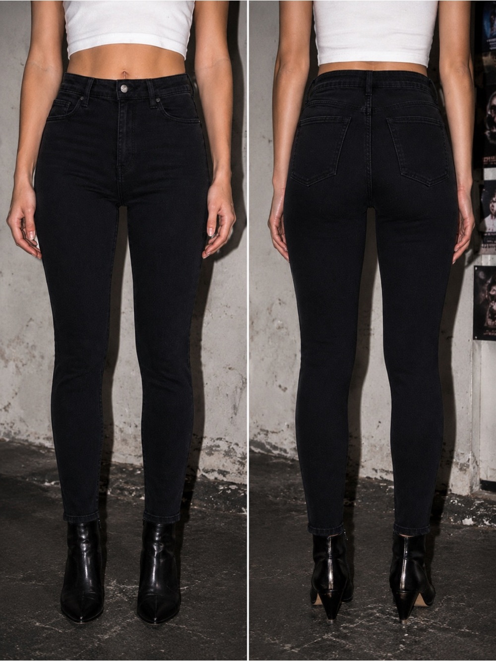 Express Classic High Rise Skinny Jean Business Casual